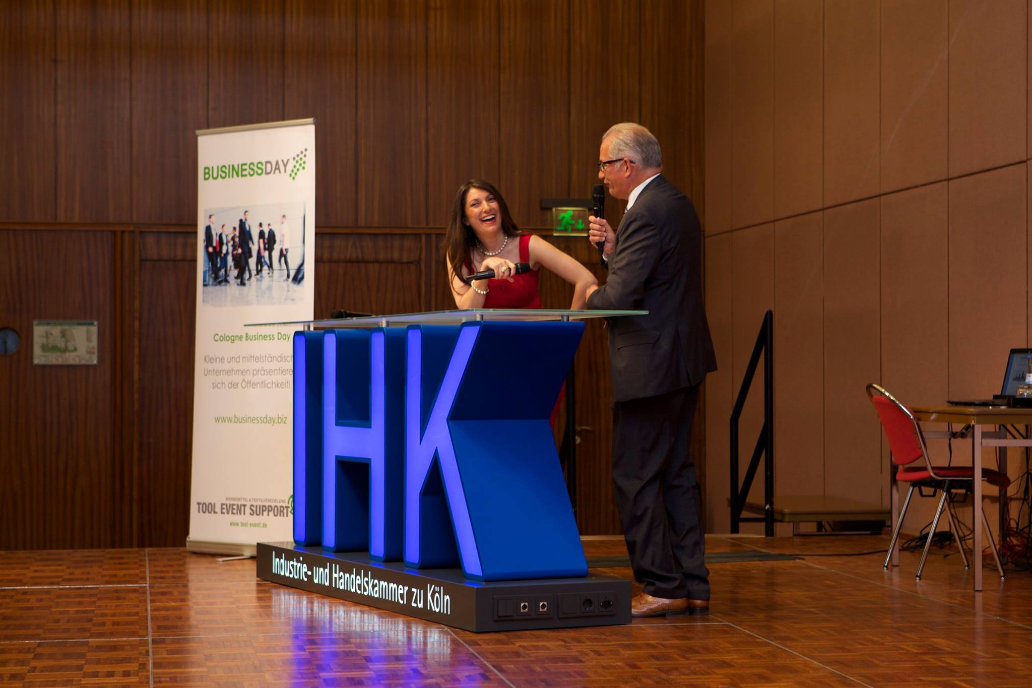 Bei der IHK zum Thema Cologne Business Day